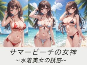 サマービーチの女神〜水着美女の誘惑〜(AI嫁クリエイター) [d_390572]