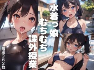 水着っ娘ムチムチ課外授業【スク水、競泳水着、マイクロビキニ】(パルテノン制服学園) [d_391636]