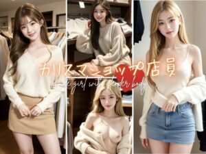 SNSでバズった美人ビッチのカリスマ店員のいるアパレル店(CX55) [d_392427]