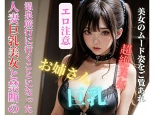 人妻巨乳美女と禁断の温泉旅行に行くことになった(jiayi) [d_392832]