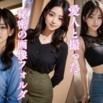 愛人と撮った秘密の画像フォルダ｜AI美女グラビア写真集(桜/AIart) [d_392947]