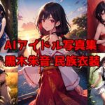 AIアイドル写真集黒木朱音（アカネ）民族衣装(きゅりうむ) [d_393262]