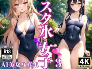 スク水女子 AI美女写真集3(AIkuma) [d_367865]