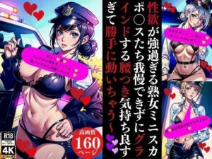 性欲が強過ぎる熟女ミニスカポ〇スたち我慢できずにグラインドする腰つき気持ち良すぎて勝手に動いちゃう〜(Uサークル) [d_376564]