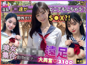 淫乱女子校生の遠足(AI美女マスター) [d_378625]