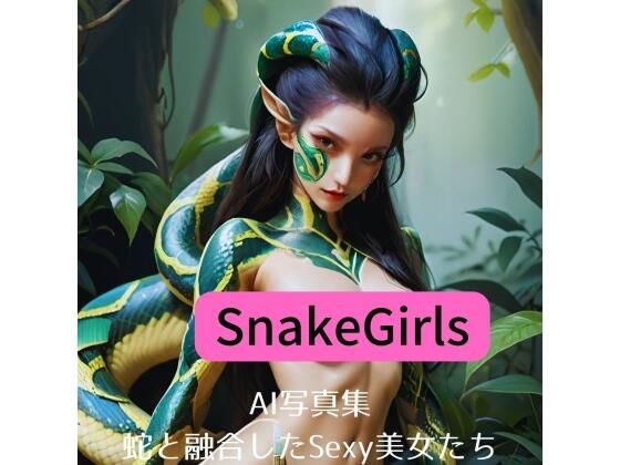 SnakeGirls AI写真集 蛇と融合したSexy美女たち(King.Fuuu) [d_383335]