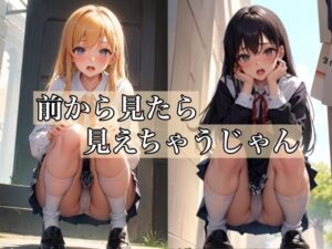 前から見たら見えちゃうじゃん 〜エッチなパンチラ少女〜(ミルクキング3) [d_383718]