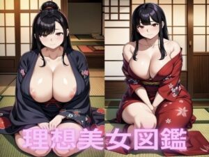 着物美女【理想イラスト美女図鑑】(もしもAIdol) [d_395276]