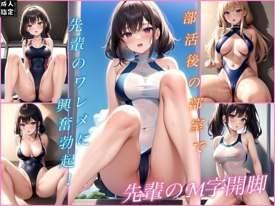 先輩のM字開脚(ファンタジーフレームズフォージ) [d_395301]