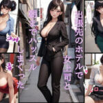 出張先のホテルで女上司と朝までハッスルしまくった(Zekkei) [d_396566]