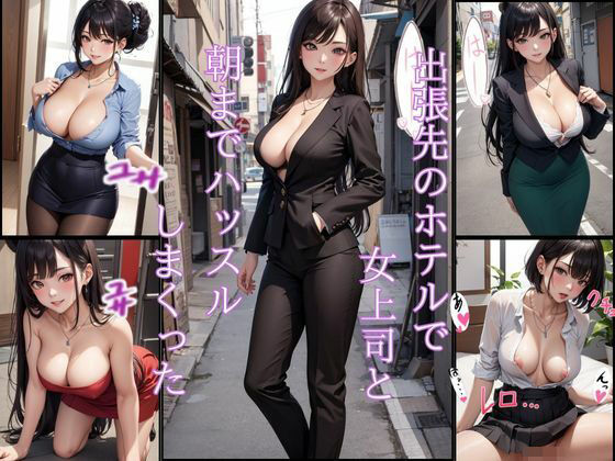 出張先のホテルで女上司と朝までハッスルしまくった(Zekkei) [d_396566]