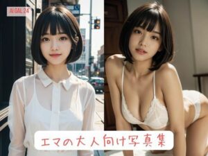 いつも白いワンピースの女性【エマ】の大人向け写真集(AI GAL 24) [d_397015]
