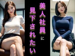 美人社員に見下されたい 〜職場の会議室で〜(リアルな世界でのエロ) [d_397530]