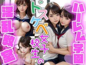 ハーレム学園_ドスケベ女子校生の淫乱教室(女子校生AIレボリューション) [d_397871]
