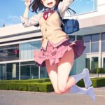 ジャンピングガール(セレパ団) [d_398947]