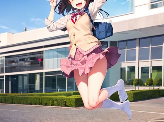 ジャンピングガール(セレパ団) [d_398947]