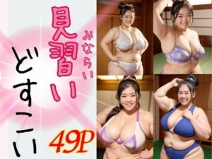 AI巨漢女どすこいMAXシリーズ〜見習いどすこい〜巨漢女への道 49ページ 日本人 ぽっちゃり 戦士 レスラー 巨乳 デブ 超乳 ガチムチ 女力士 柔道 空手 格闘家 相撲 相撲取り 巨漢女 巨人 でかい big むちむち アスリート ごっつあんです AI生成 CG えろ無し(AI 巨漢女@どすこい) [d_399535]