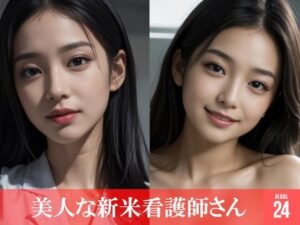 スケスケカメラで美人な新米看護師さんを撮影した結果(AI GAL 24) [d_400516]