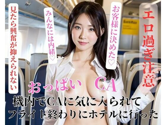 機内でCAに気に入られてフライト終わりにホテルに行った(阳光) [d_400822]