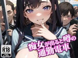 痴女が出ると噂の通勤電車(ココナッツパンチSS) [d_401671]