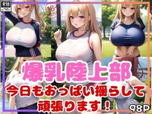 爆乳陸上部 今日も爆乳おっぱい揺らして頑張ります！(むにむに市場) [d_402517]