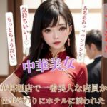 中華料理店で一番美人な店員から仕事終わりにホテルに誘われた(HHH) [d_402702]