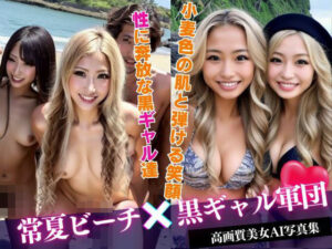 黒ギャル軍団をナンパしてバコバコ夏合宿？(大阪くん) [d_404893]