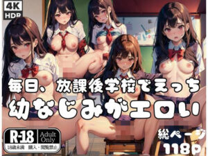毎日、放課後の学校でどエロな幼なじみとエッチ(ファンタジーランド) [d_405400]
