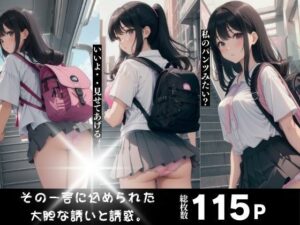 私のパンツみたい？いいよ・・見せてあげる(誘惑してくる美人ギャル) [d_405833]