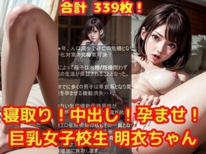 寝取り！中出し！孕ませ！巨乳女子校生明衣（めい）ちゃん(ふぇち本舗) [d_405975]