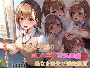 「とある学園の御〇美琴は性処理係！処女を喪失で連続絶頂」(ナオ絵描き家) [d_406147]