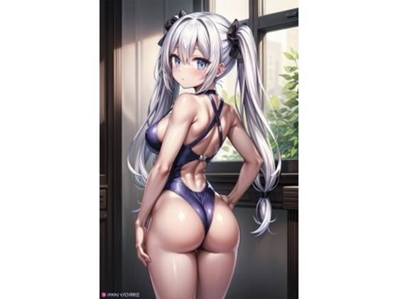 【R-15】競泳水着少女のお尻見せCG集(ふぉふぉ狐) [d_407488]