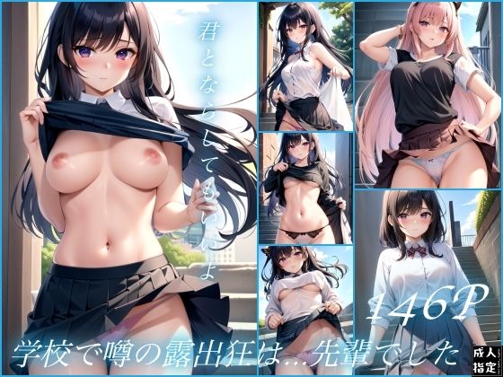 学校で噂の露出狂は…先輩でした(ero04) [d_407589]