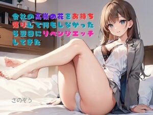【お気軽小説】会社の高嶺の花をお持ち帰りして何もしなかったら翌日にリベンジエッチしてきた(さのぞう) [d_414356]
