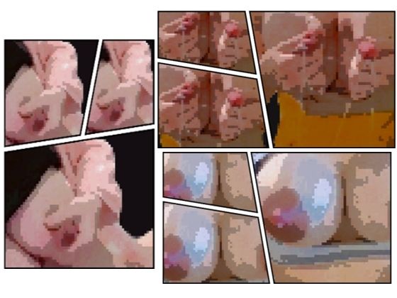 溢れている母乳汁II(NFTのエロ子) [d_418806]