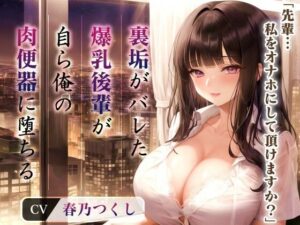 爆乳OLちゃん「先輩…私をオナホにして頂けますか？」裏垢がバレた後輩が自ら俺の肉便器に堕ちたワケ【抱き枕推奨/中出し】(巨乳大好き屋) [d_422617]