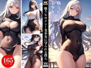 戦うヒロイン！美少女に守られる僕ら(深淵AI秘宝館) [d_368902]