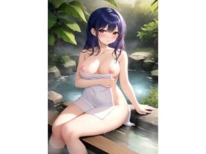 個室露天風呂のある旅館で彼女と混浴してきたPart1(mion) [d_381458]