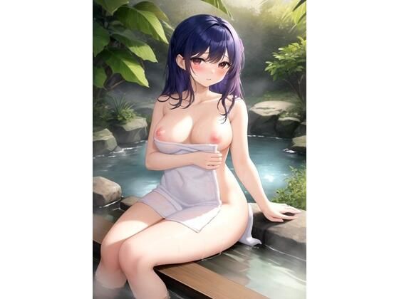 個室露天風呂のある旅館で彼女と混浴してきたPart1(mion) [d_381458]