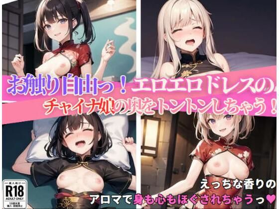 お触り自由っ！エロエロドレスのチャイナ娘の奥をトントンしちゃう！(虹のふもと) [d_381590]