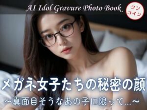 メガネ女子たちの秘密の顔 〜真面目そうなあの子に限って…〜(はちみつスタジオ) [d_393613]