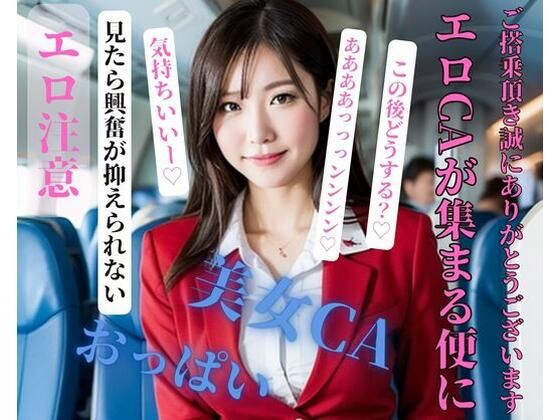 エロCAが集まる便にご搭乗頂き誠にありがとうございます(NINJYA) [d_404044]