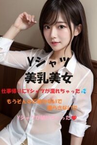 Yシャツ美乳美女(AIPhotoCreater) [d_404402]