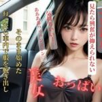 友達の美人の彼女を車で迎えに行ったら車内で服を脱ぎ出しそのまま始めた(完美) [d_407733]