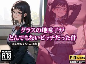 クラスの地味子がとんでもないビッチだった件(AI-beauty2.5) [d_408074]