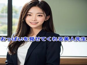 おっぱいを見せてくれる美人先生(いぬねこ) [d_409348]