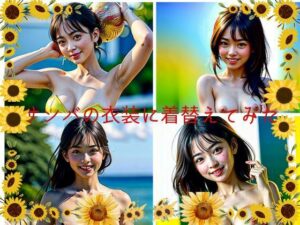 サンバの衣装に着替えてみた(おしくらまんじゅう) [d_409718]