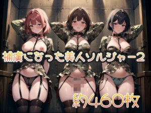 捕虜になった美人ソルジャー2 約460枚(AI kawaii girl) [d_411097]