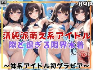 清純派萌え系アイドルたちの際ど過ぎる限界水着(ボインの時間) [d_411356]