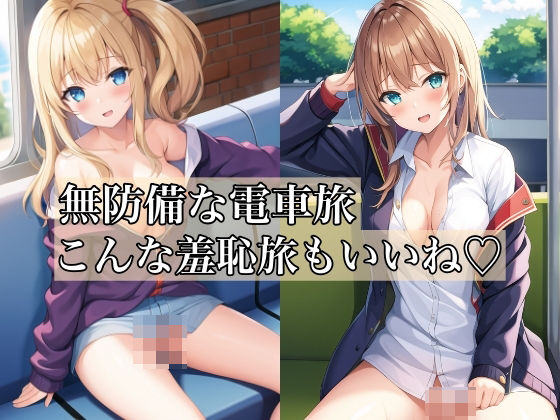 無防備な電車旅 〜こんな羞恥旅もいいね〜(スタジオ森の中) [d_411970]